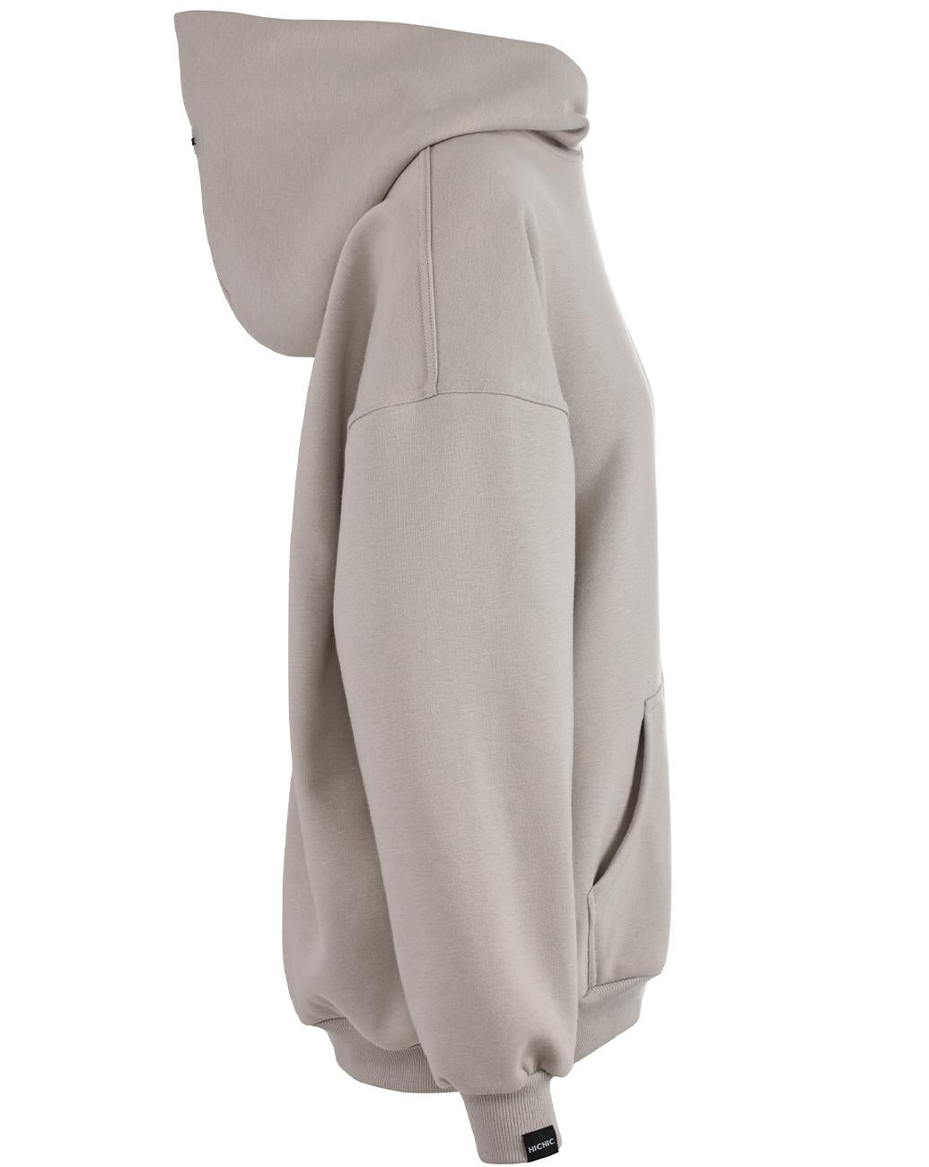 BEIGE OVERSIZED SWEATSHIRT HICHIC Moodie