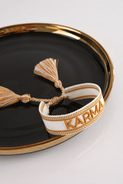 HICHIC Karma WHITE KNITTED BRACELET