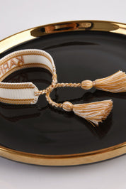 HICHIC Karma WHITE KNITTED BRACELET