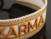 HICHIC Karma WHITE KNITTED BRACELET
