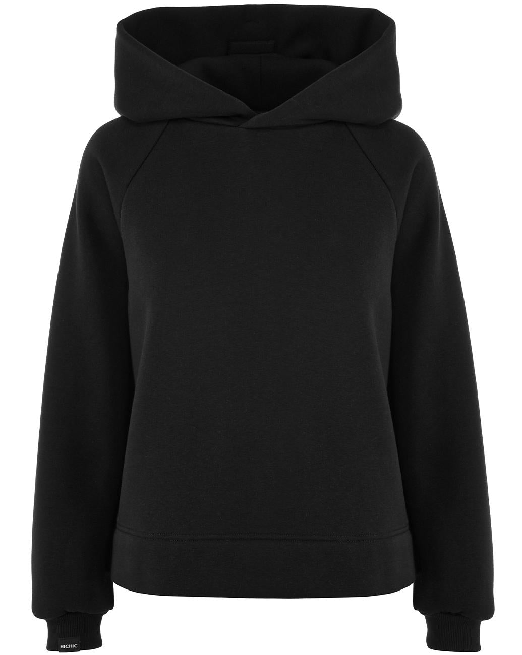 ČERNÁ MIKINA S KAPUCÍ HICHIC BeGandalf Hoodie