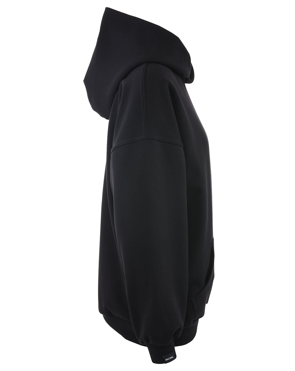 BLACK OVERSIZED SWEATSHIRT HICHIC Moodie 