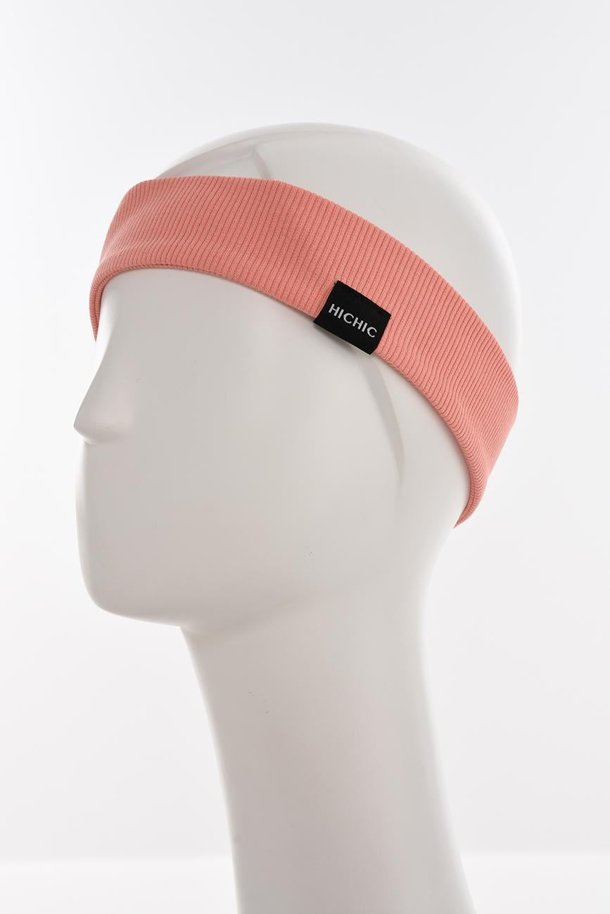 ELASTIC HEADBAND HICHIC PeachPink