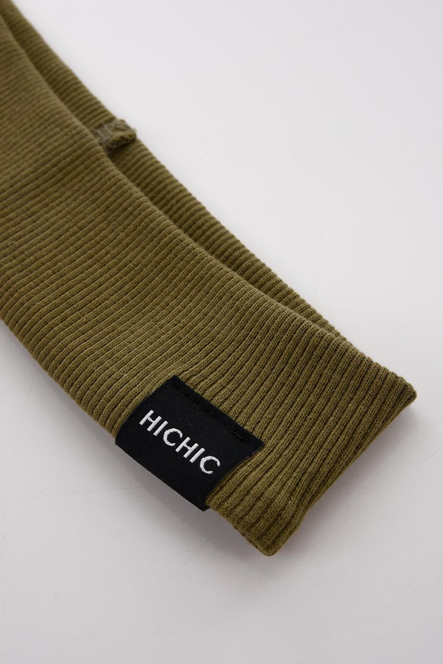 ELASTIC HEADBAND HICHIC Military
