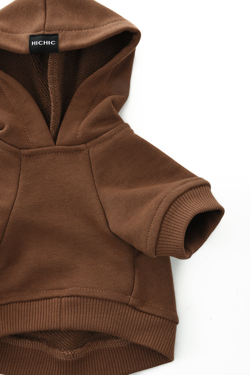 DOG SWEATSHIRT BROWN HICHIC Doggie