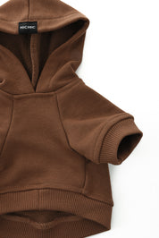 DOG SWEATSHIRT BROWN HICHIC Doggie