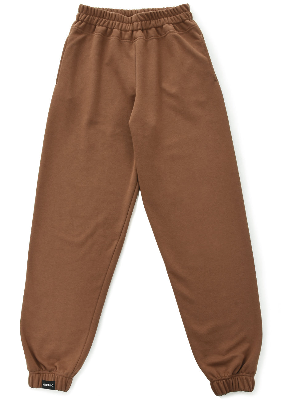 TEPLÁKY OVERSIZED HNĚDÉ HICHIC SweetPants