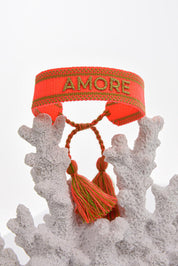 CORAL KNITTED BRACELET HICHIC Amore 