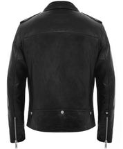 MEN'S LEATHER JACKET HICHIC MAXIM Silver