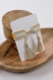 CREAM BRACELET HICHIC Love Peace Happiness 