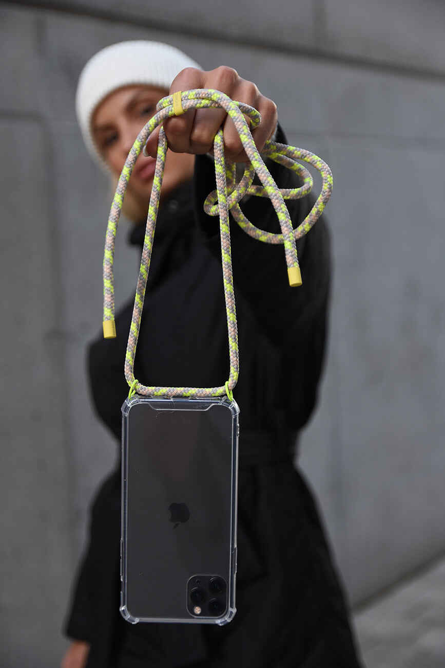 IPHONE CASE WITH STRING HICHIC NeonCamo