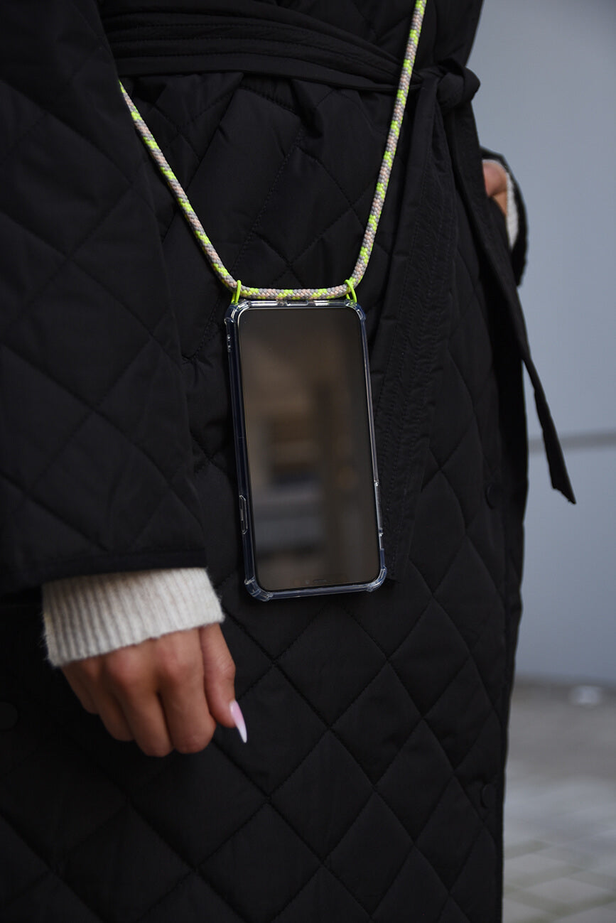 IPHONE CASE WITH STRING HICHIC NeonCamo
