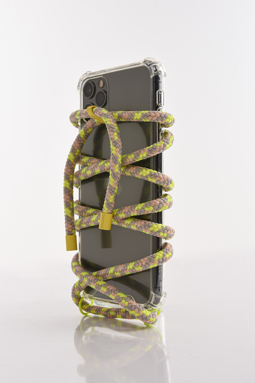 IPHONE CASE WITH STRING HICHIC NeonCamo