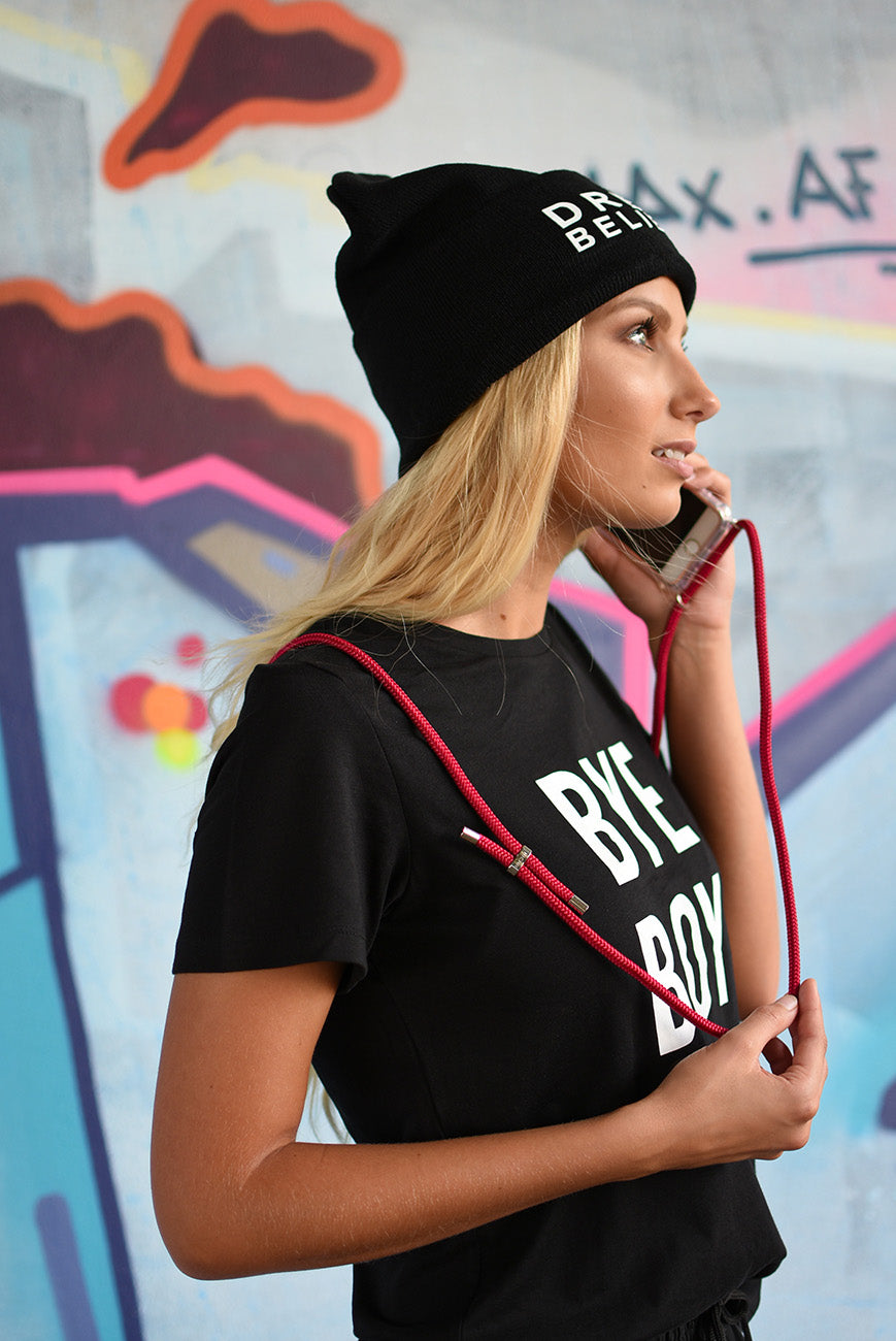 NECK / CROSSBODY PHONE CASE red HICHIC
