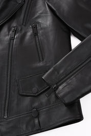 PÁNSKÁ KOŽENÁ BUNDA HICHIC MAXIM Allblack