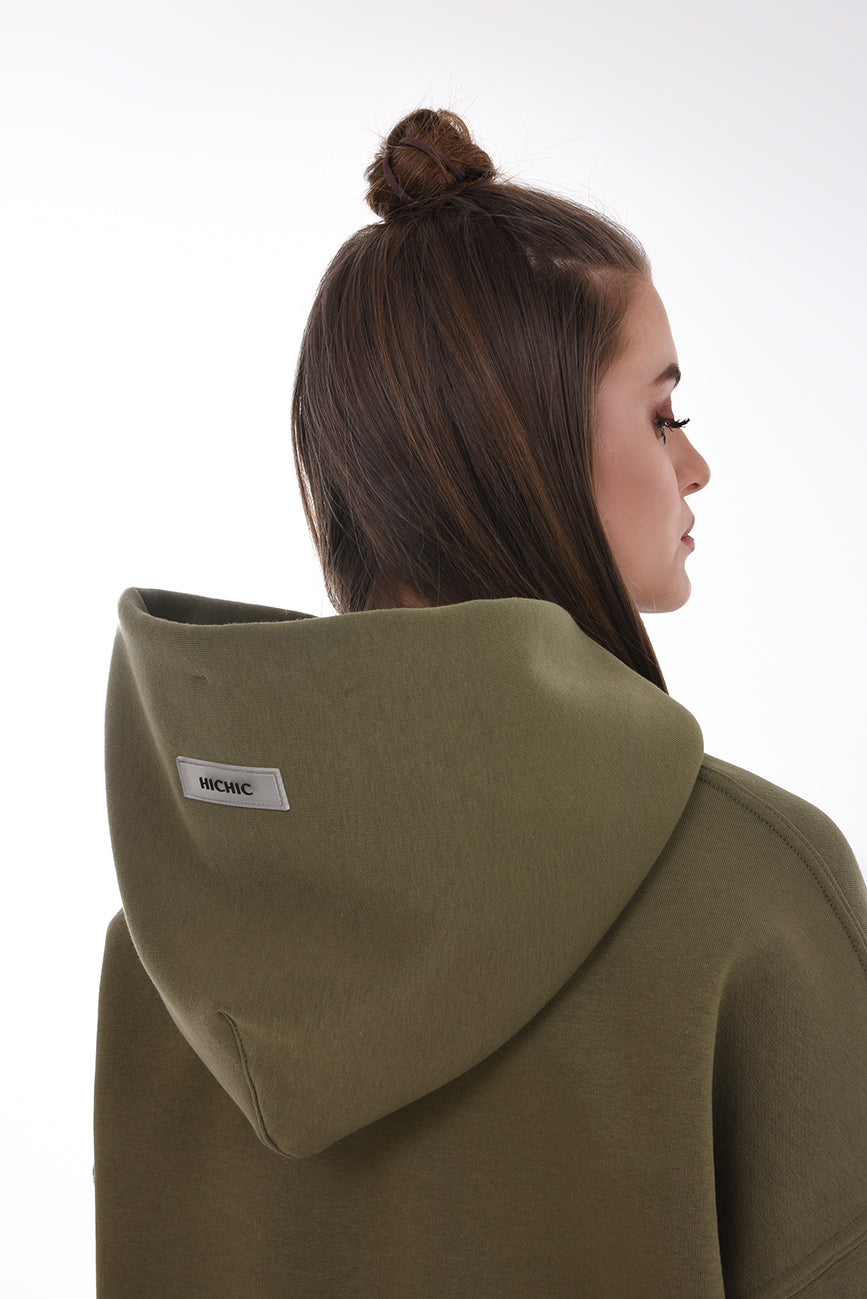 MILITARY OVERSIZED HOODIE HICHIC Moodie 