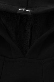 WARM SWEATSHIRT FOR DOGS black HICHIC
