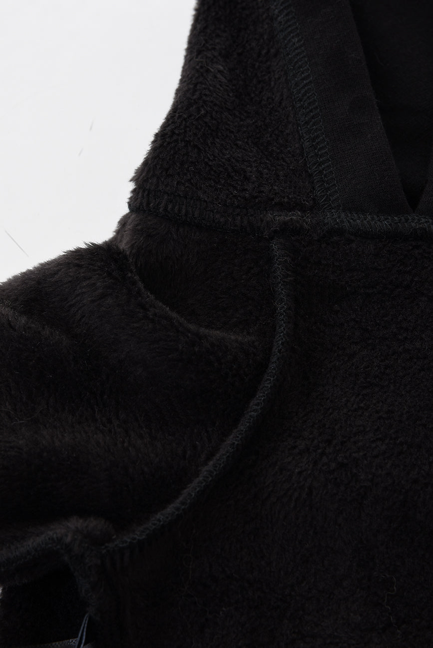 WARM SWEATSHIRT FOR DOGS black HICHIC