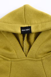 SWEATSHIRT FOR DOGS GOLDEN OLIVE HICHIC Doggie