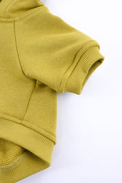 SWEATSHIRT FOR DOGS GOLDEN OLIVE HICHIC Doggie