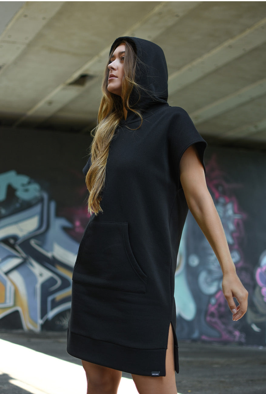SWEAT DRESS WITH HOOD HICHIC Kylie 