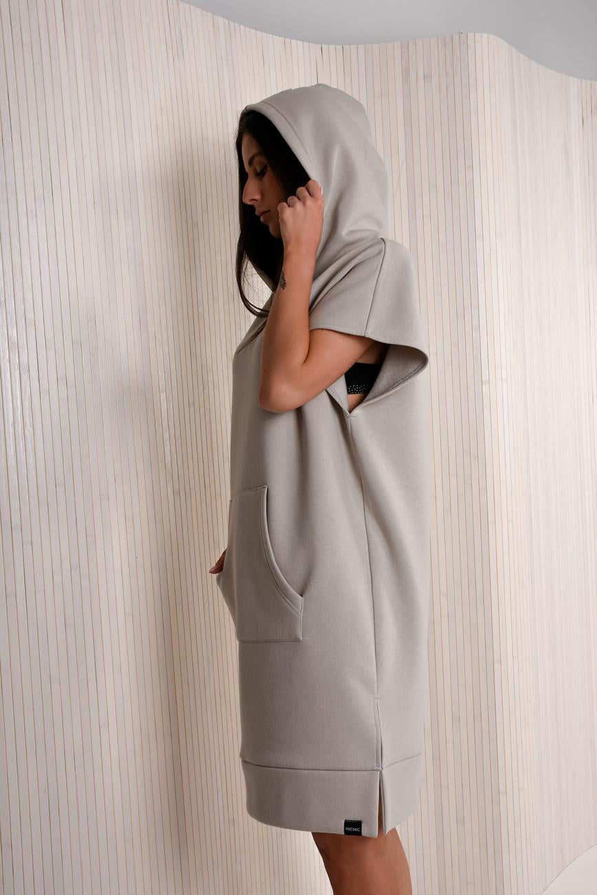 BEIGE HOODIE DRESS HICHIC Kylie 