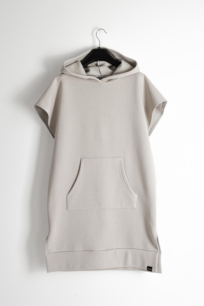 BEIGE HOODIE DRESS HICHIC Kylie 