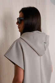 BEIGE HOODIE DRESS HICHIC Kylie 
