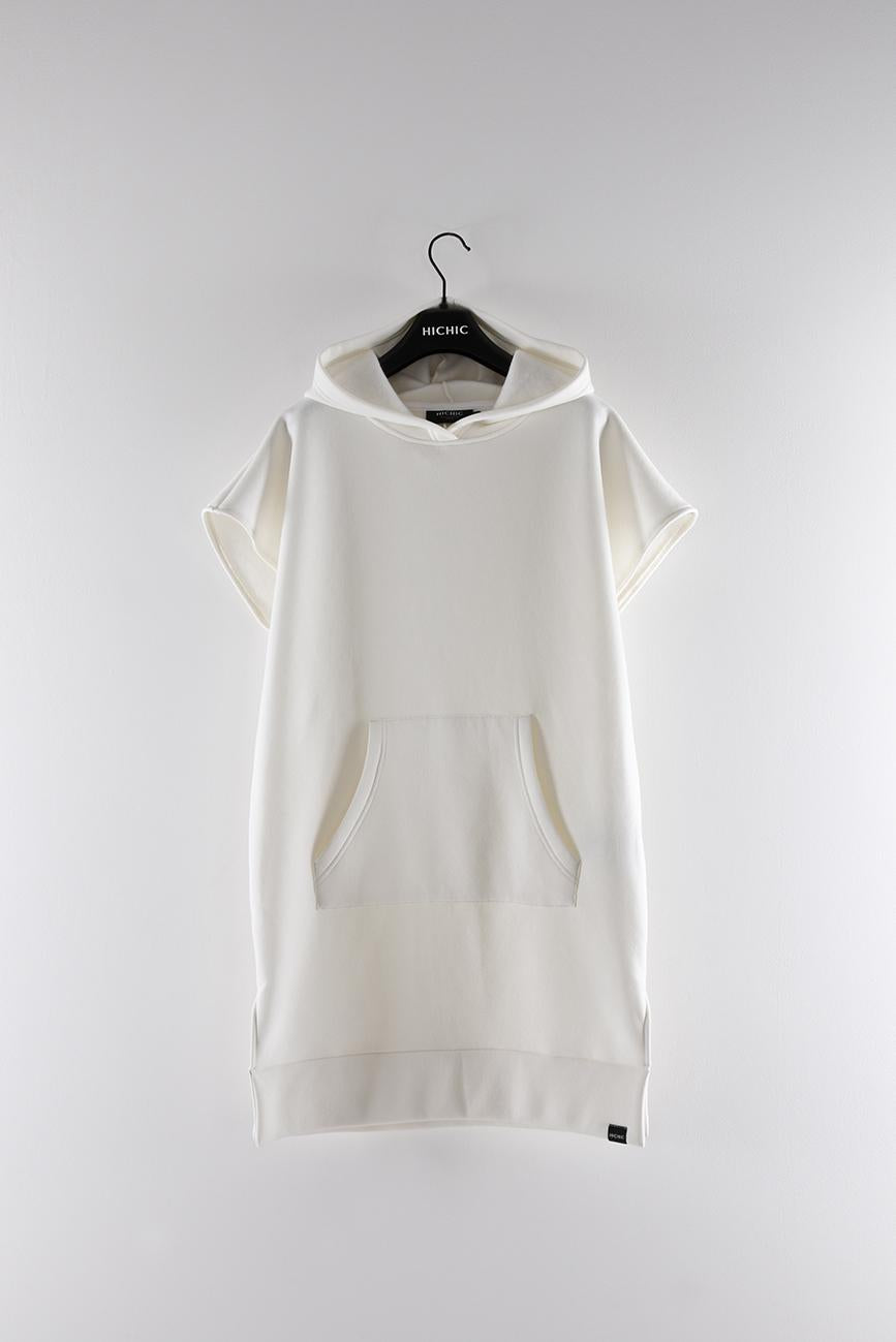 CREAM HOODIE DRESS HICHIC Kylie