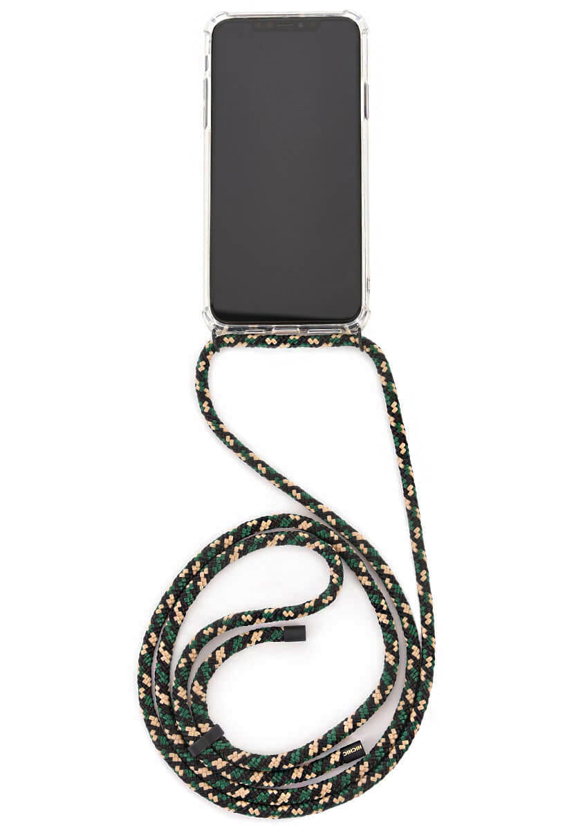 OBAL NA IPHONE SE ŠŇŮRKOU HICHIC DeepForest