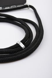 NECK/CROSSBODY MOBILE CASE black HICHIC