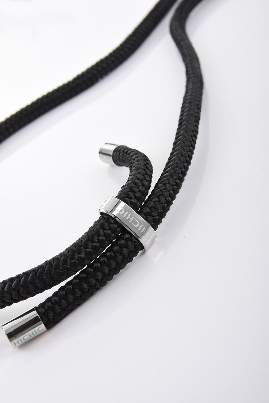 NECK/CROSSBODY MOBILE CASE black HICHIC