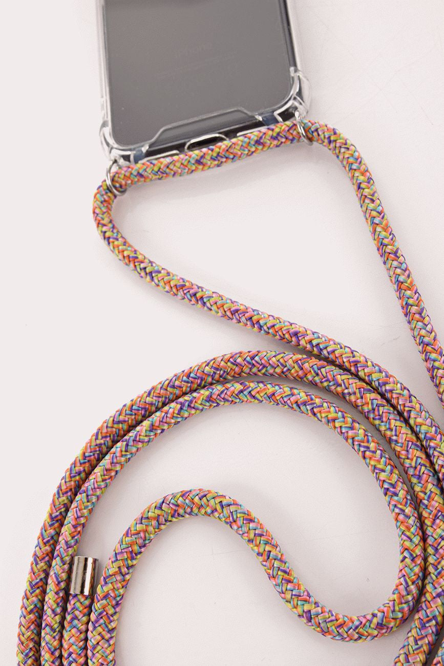 MOBILE CASE AROUND NECK/ CROSSBODY multicolor HICHIC