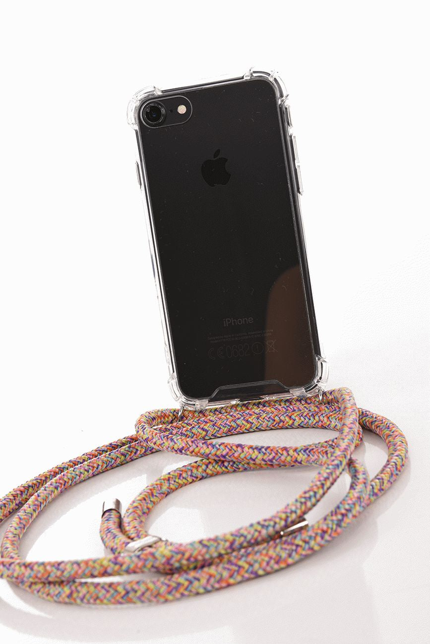 MOBILE CASE AROUND NECK/ CROSSBODY multicolor HICHIC