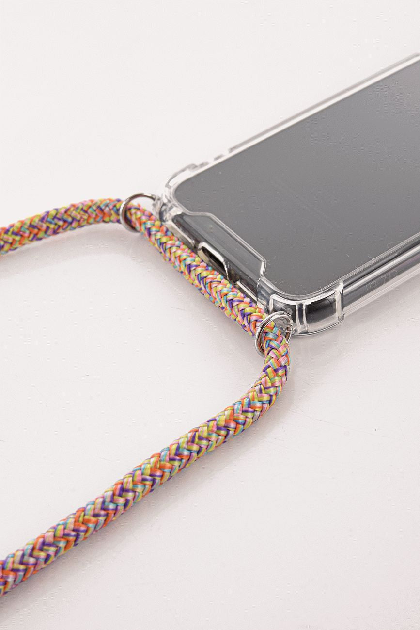 MOBILE CASE AROUND NECK/ CROSSBODY multicolor HICHIC