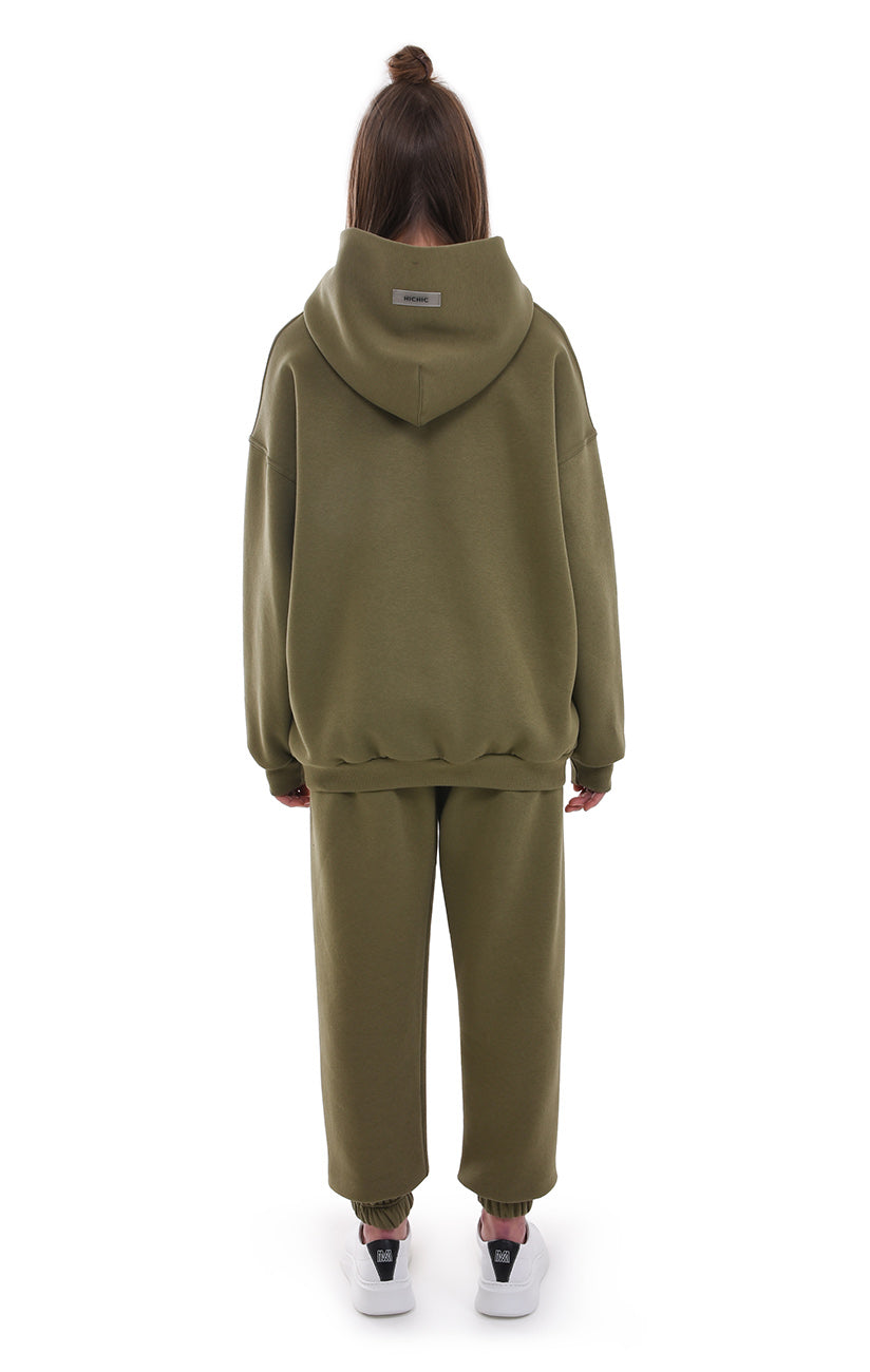 OVERSIZED SWEATSHIRT MILITARY HICHIC SweetPants