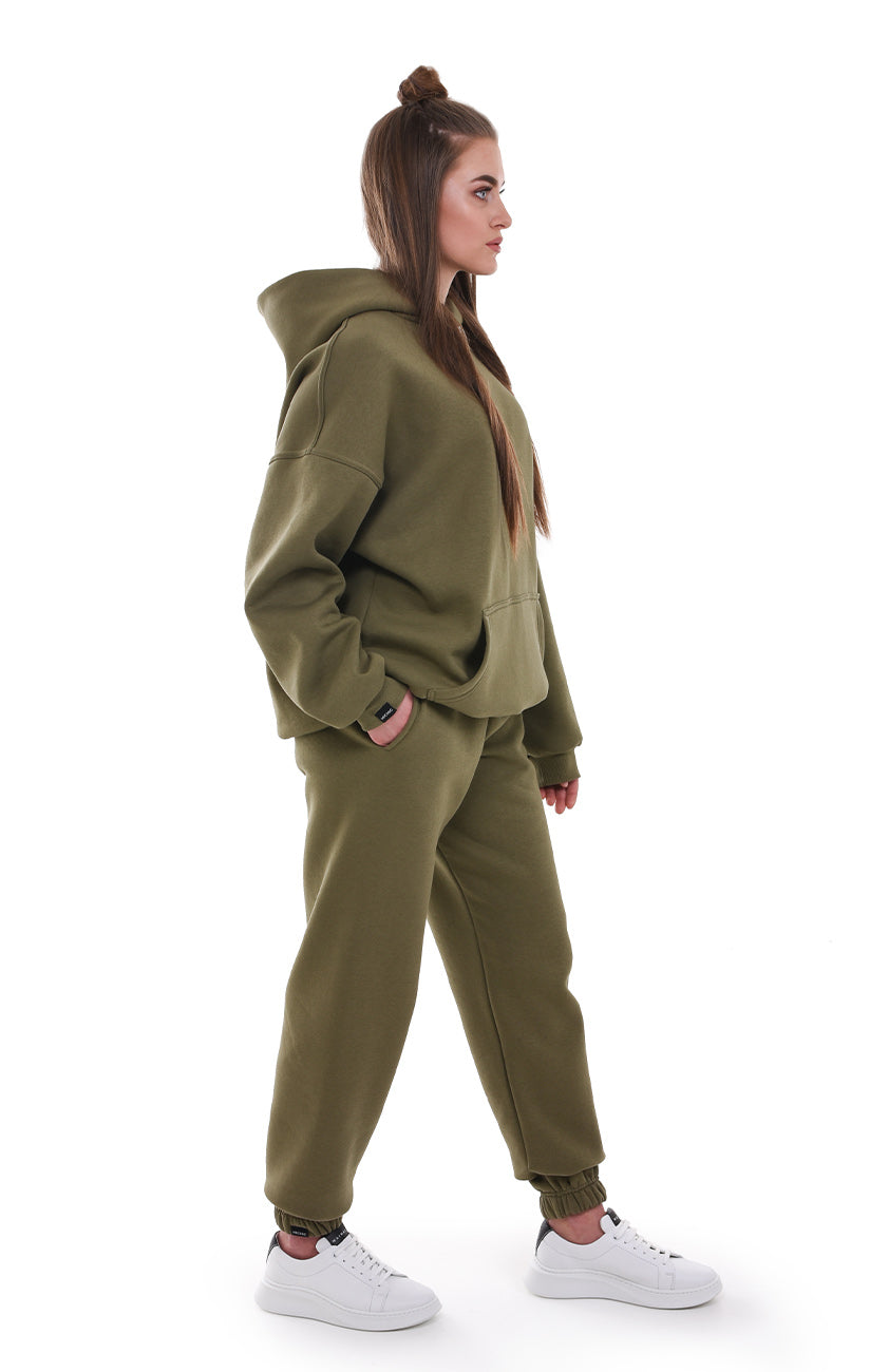 OVERSIZED SWEATSHIRT MILITARY HICHIC SweetPants