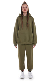 OVERSIZED SWEATSHIRT MILITARY HICHIC SweetPants