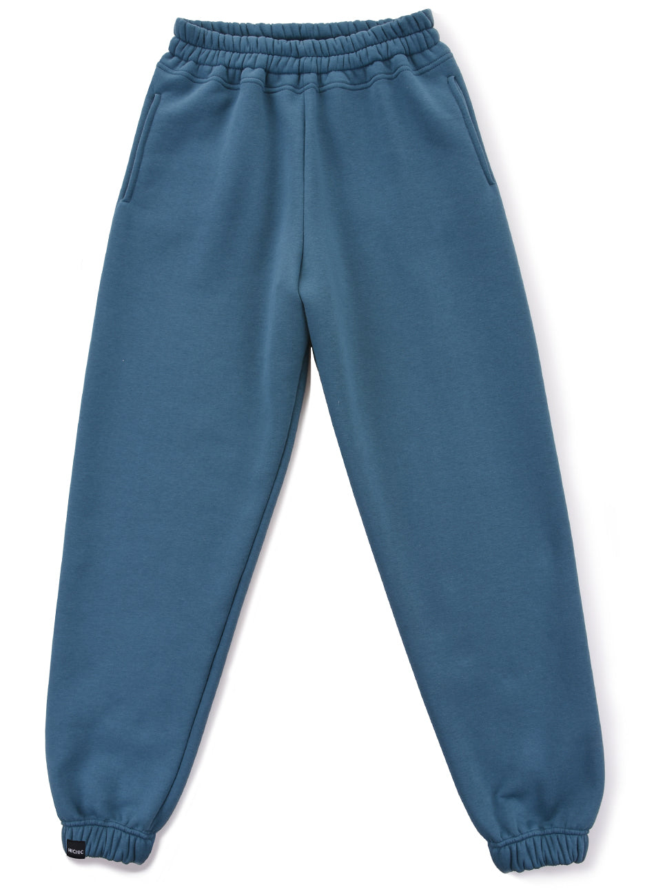 MODRÉ OVERSIZED TEPLÁKY HICHIC SweetPants