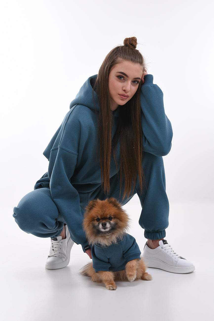 BLUE OVERSIZED SWEATSHIRT HICHIC SweetPants