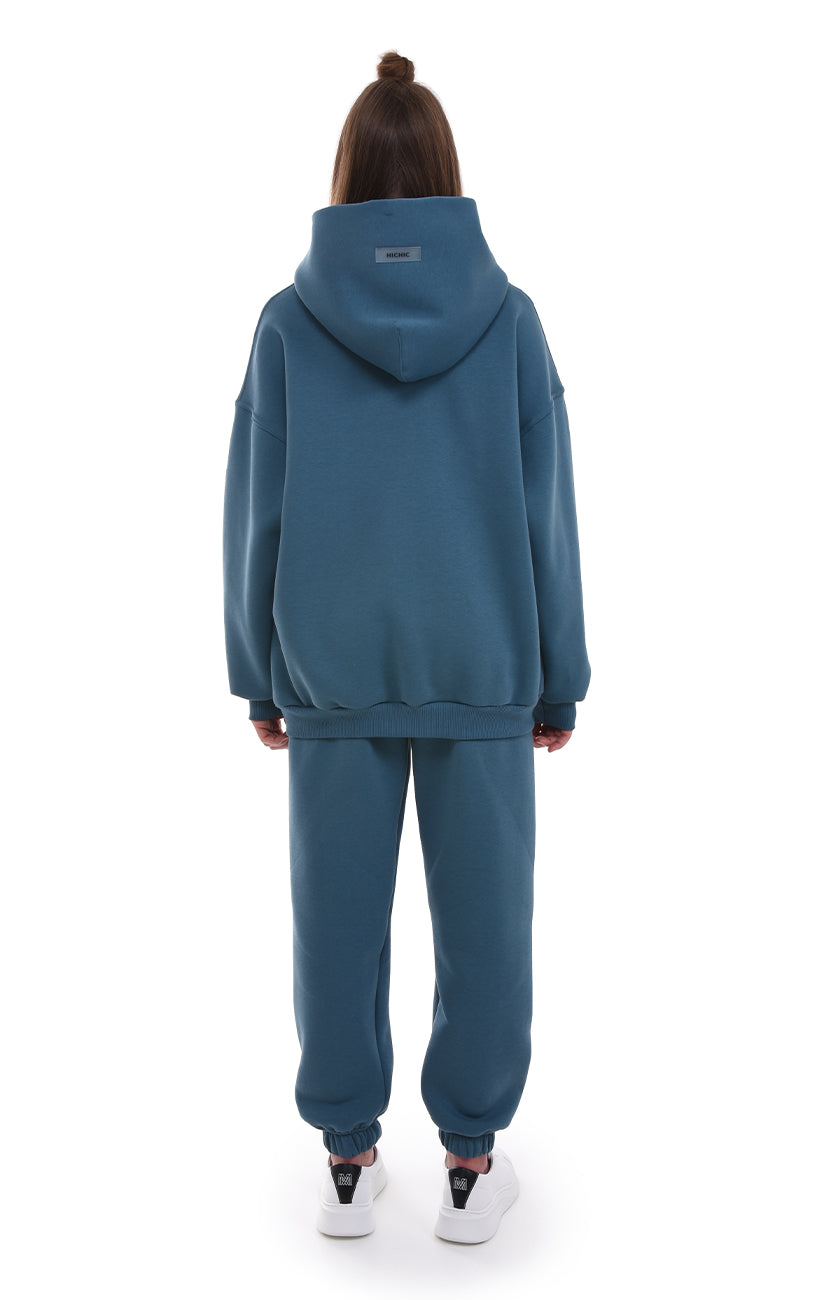 BLUE OVERSIZED SWEATSHIRT HICHIC SweetPants