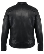 MEN'S BLACK LEATHER JACKET HICHIC Arno