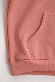 PEACH PINK OVERSIZED SWEATSHIRT HICHIC Moodie