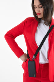  BLACK CROSSBODY CASE 2in1  HICHIC