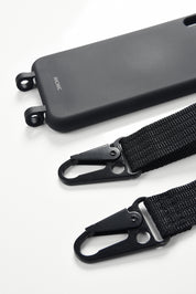  BLACK CROSSBODY CASE 2in1  HICHIC