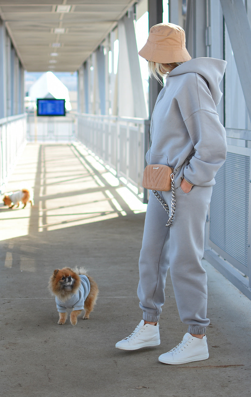 GRAY SWEATSHIRTS HICHIC SweetPants