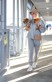 GRAY SWEATSHIRTS HICHIC SweetPants