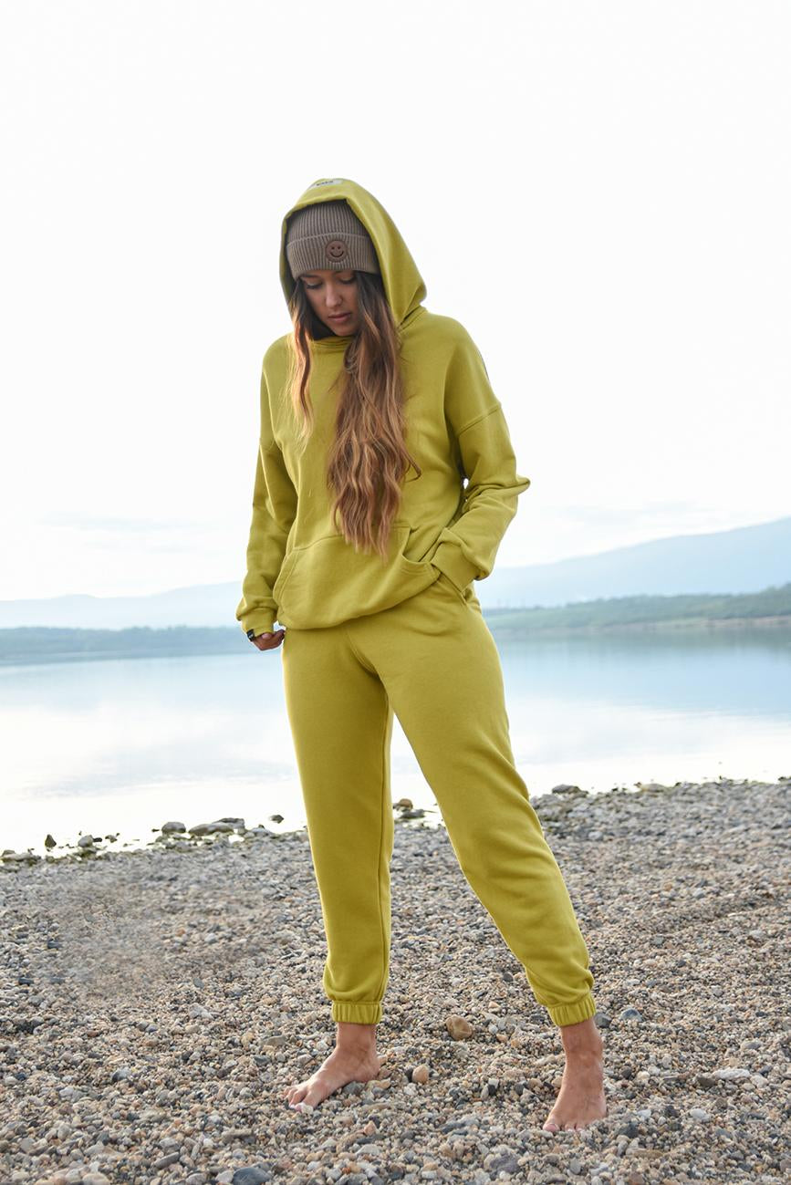 SWEATSHIRT GOLDEN OLIVE HICHIC SweetPants