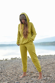 SWEATSHIRT GOLDEN OLIVE HICHIC SweetPants