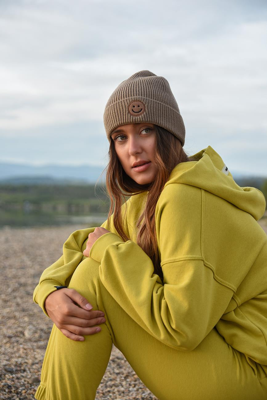 SWEATSHIRT GOLDEN OLIVE HICHIC SweetPants